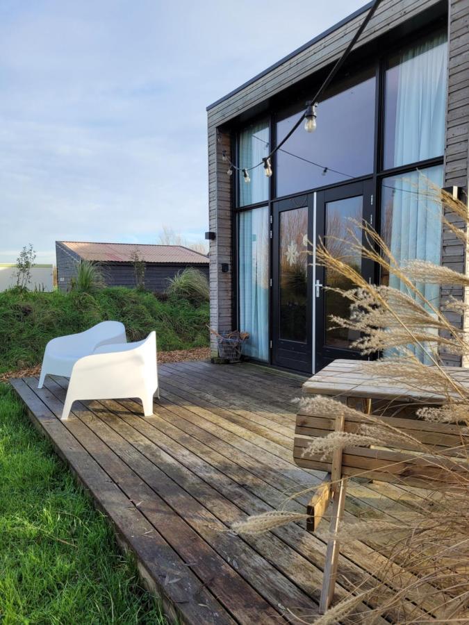 Tiny House Lantliv Oostkapelle, Bij De Boer 빌라 외부 사진