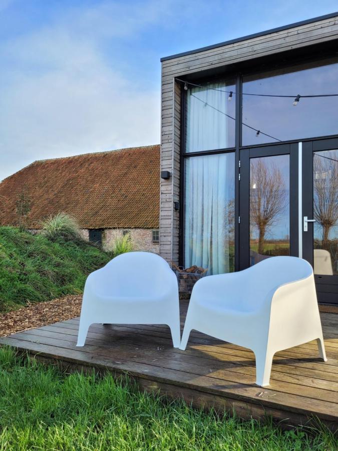 Tiny House Lantliv Oostkapelle, Bij De Boer 빌라 외부 사진